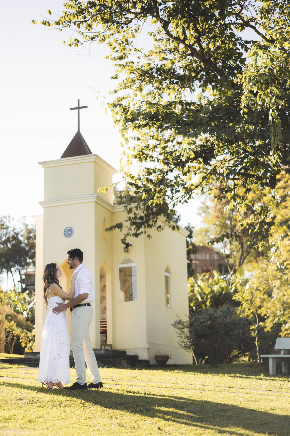 Karen e Edison no pré-wedding